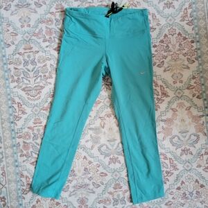 Nike Turquoise Activewear Leggings